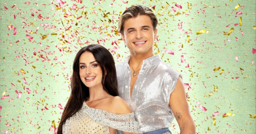 Amber Davies and Nikita Kuzmin on Strictly