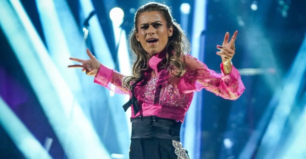 Karen Carney on Strictly