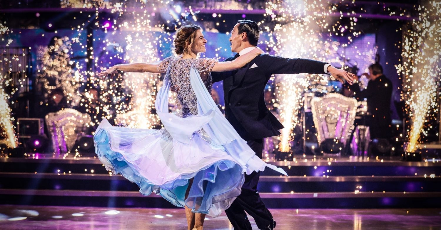 Karen Carney and Carlos Gu on Strictly