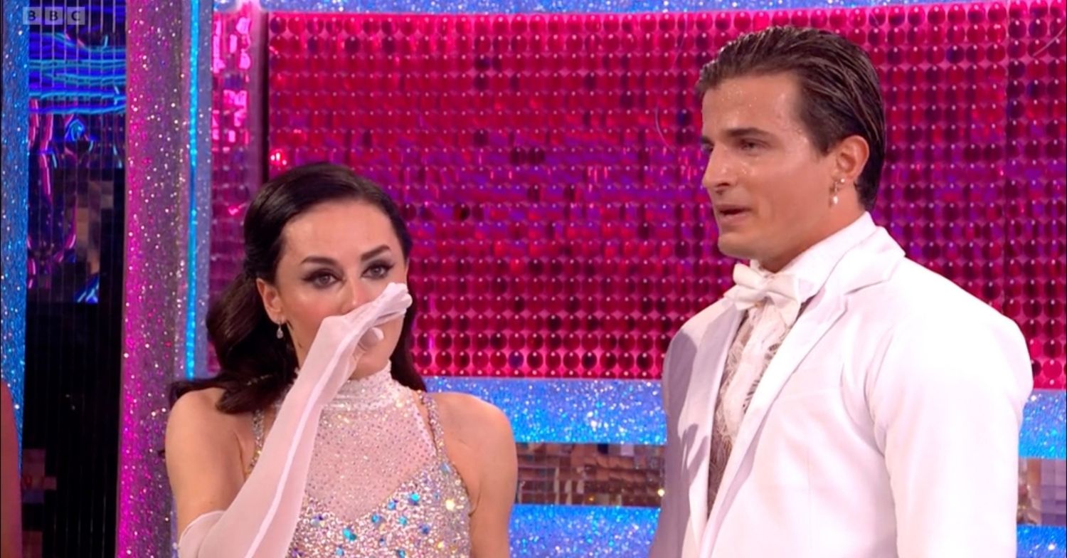 Amber Davies and Nikita Kuzmin on Strictly