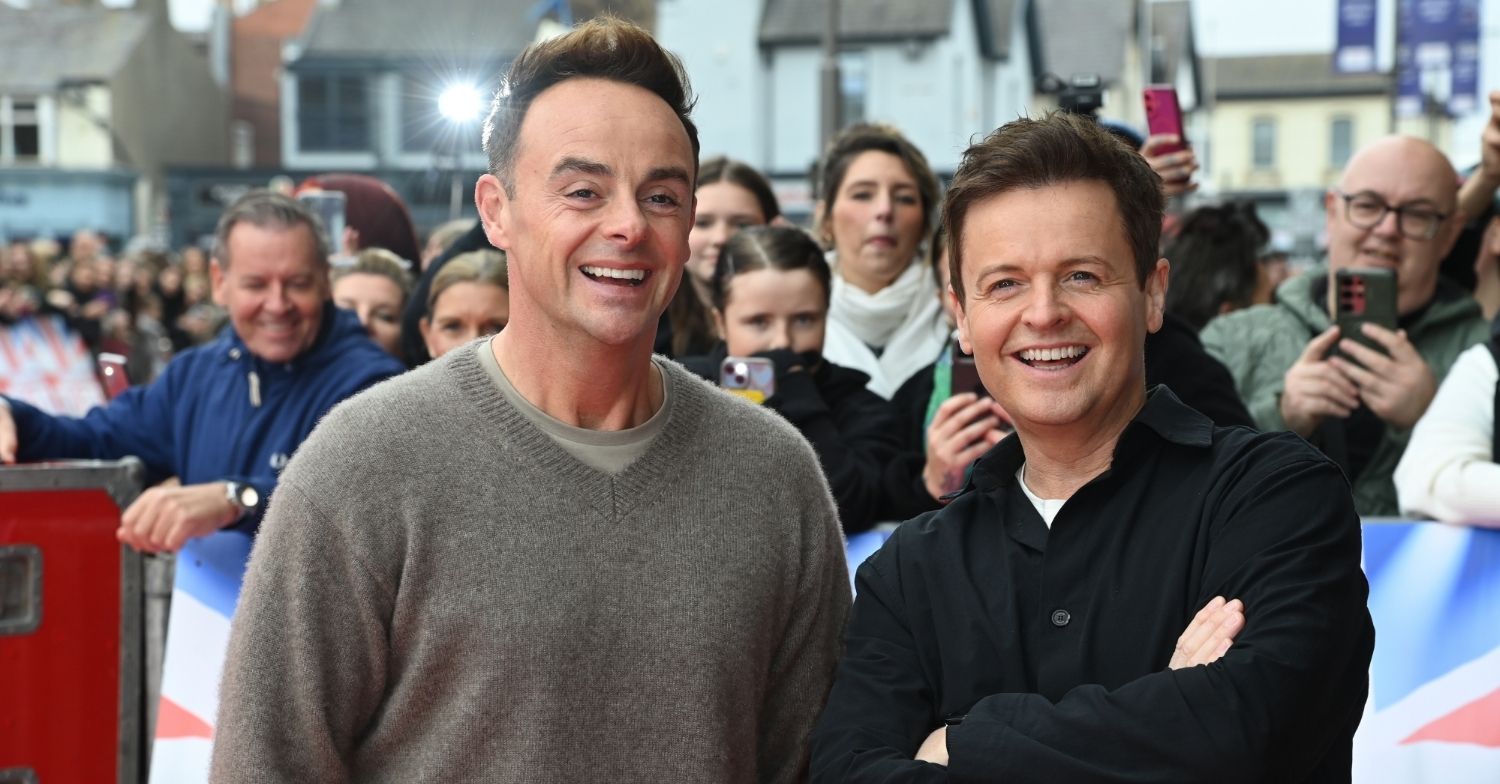 Ant & Dec smiling