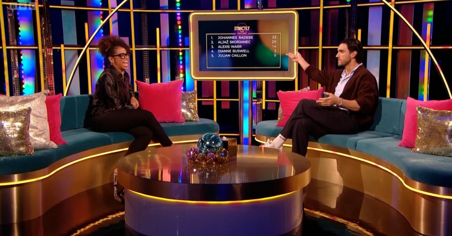 Fleur East and Julian Caillon on It Takes Two