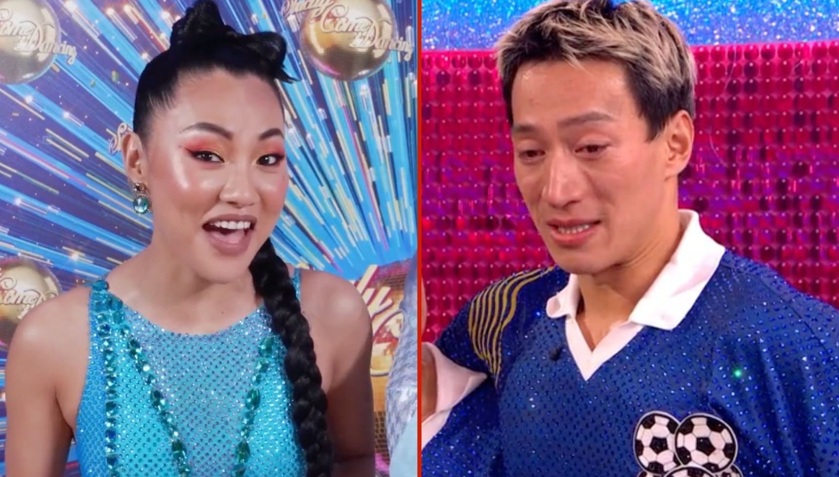 Strictly Come Dancing fans spot two huge clues that Nancy Xu and Carlos Gu are still 'locked in bitter feud'