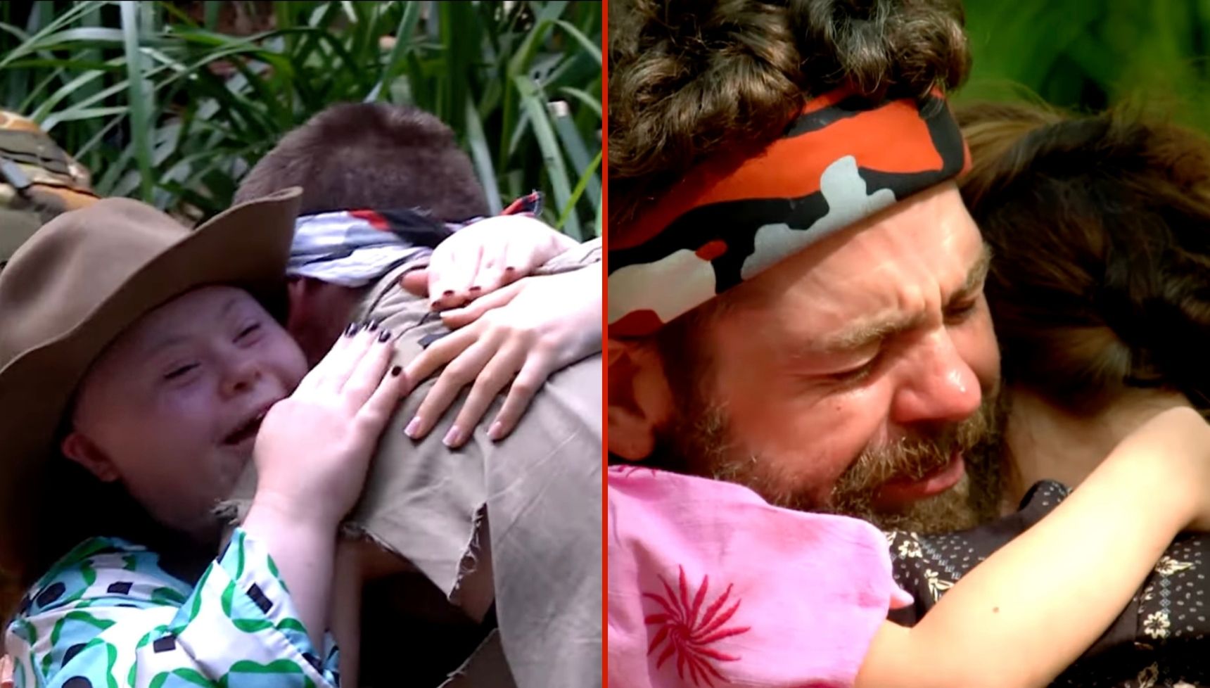 I'm A Celebrity: Final six campmates reunite with family in emotional first look at tonight's episode