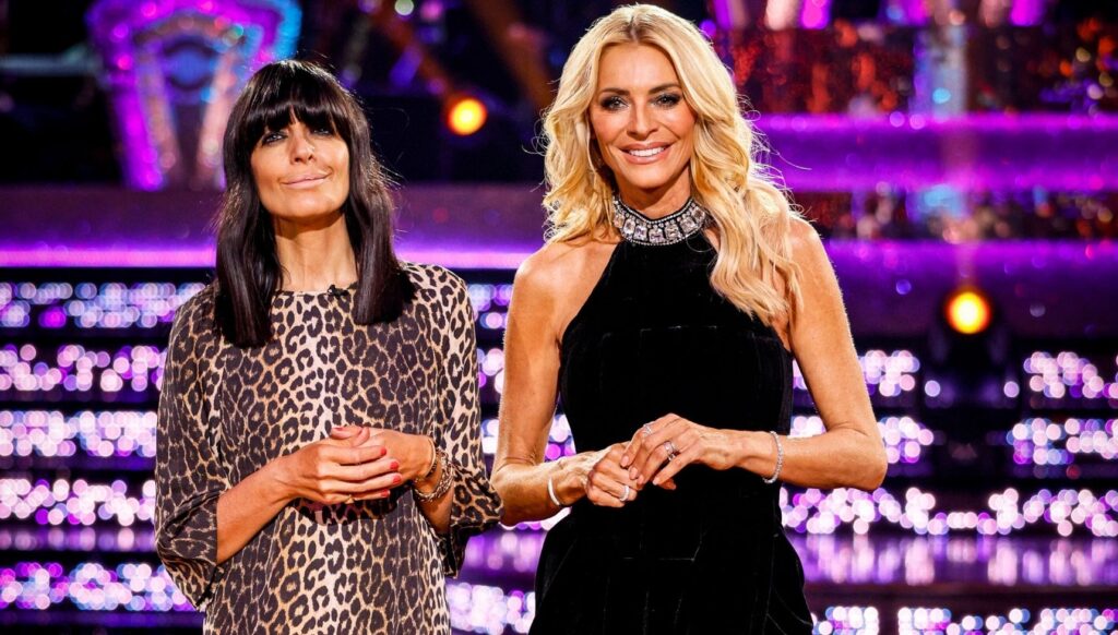 Claudia Winkleman and Tess Daly on Strictly