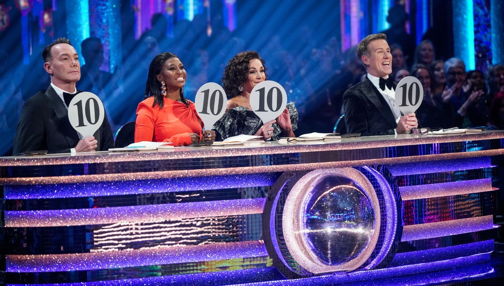 The Strictly Come Dancing judges