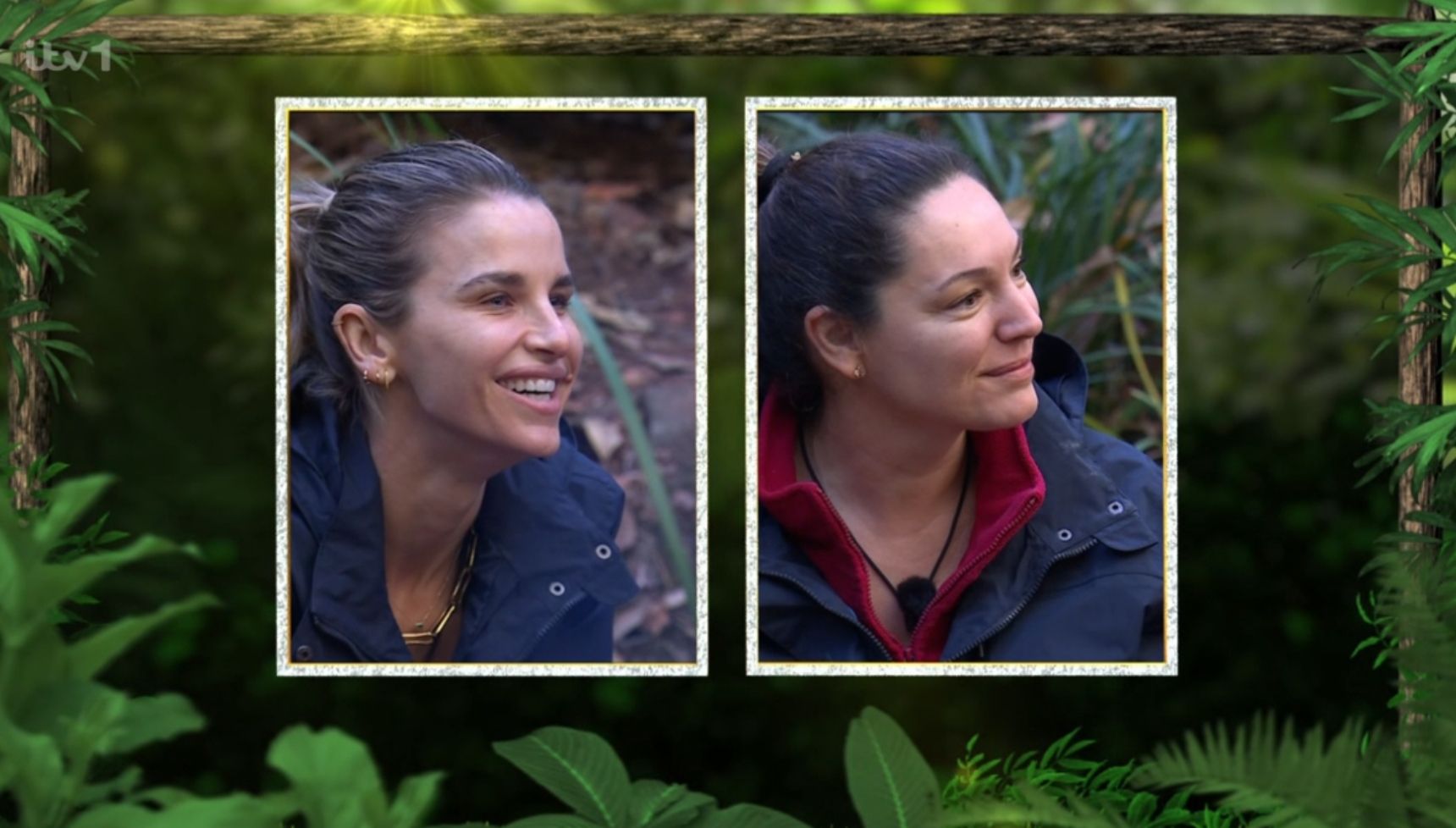 Vogue Williams and Kelly Brook on I'm A Celebrity