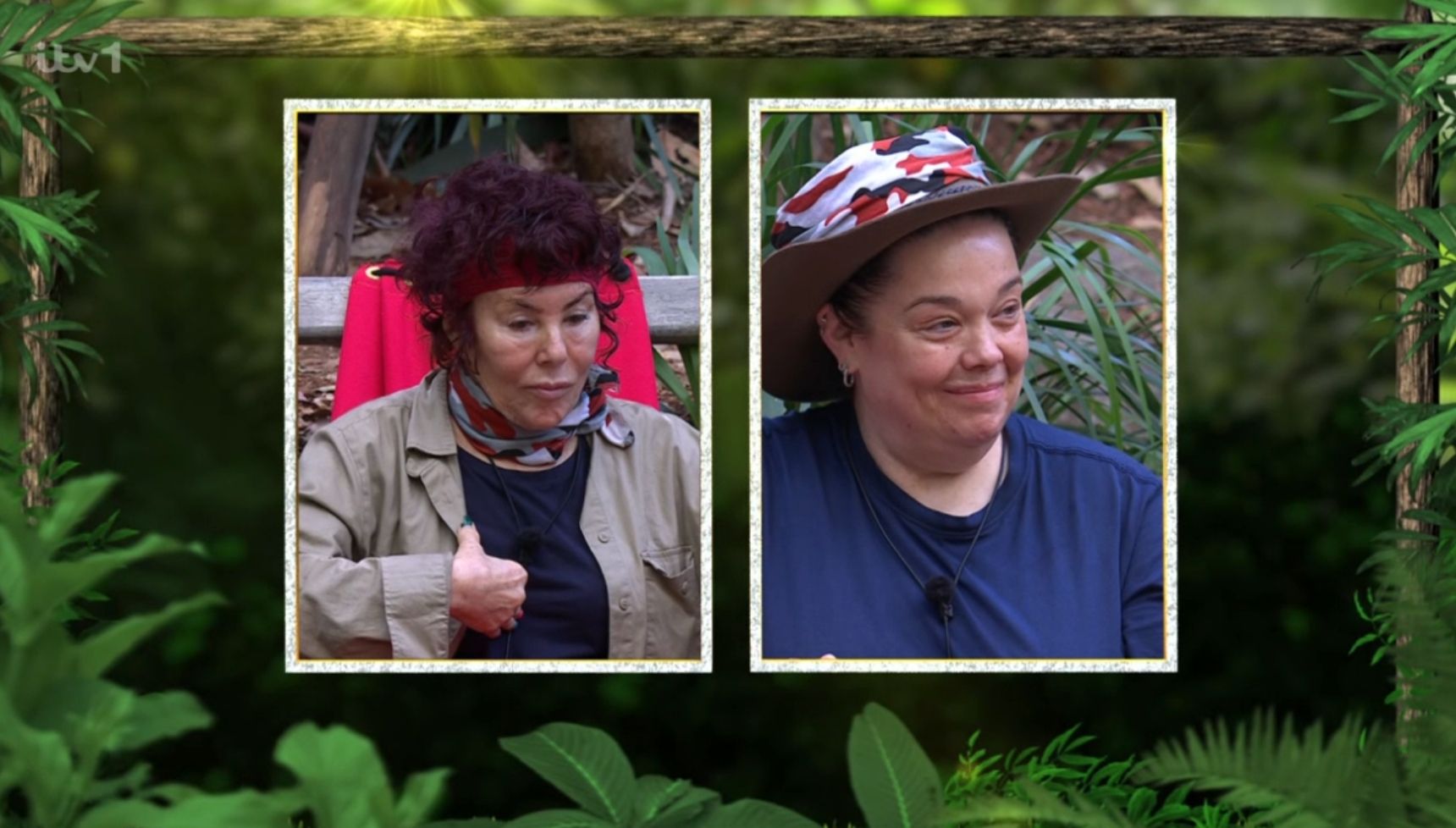 Ruby Wax and Lisa Riley on I'm A Celebrity