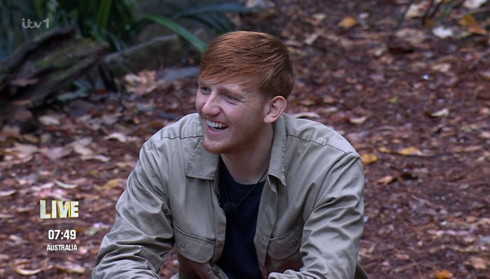 Ginge on i'm A Celebrity tonight
