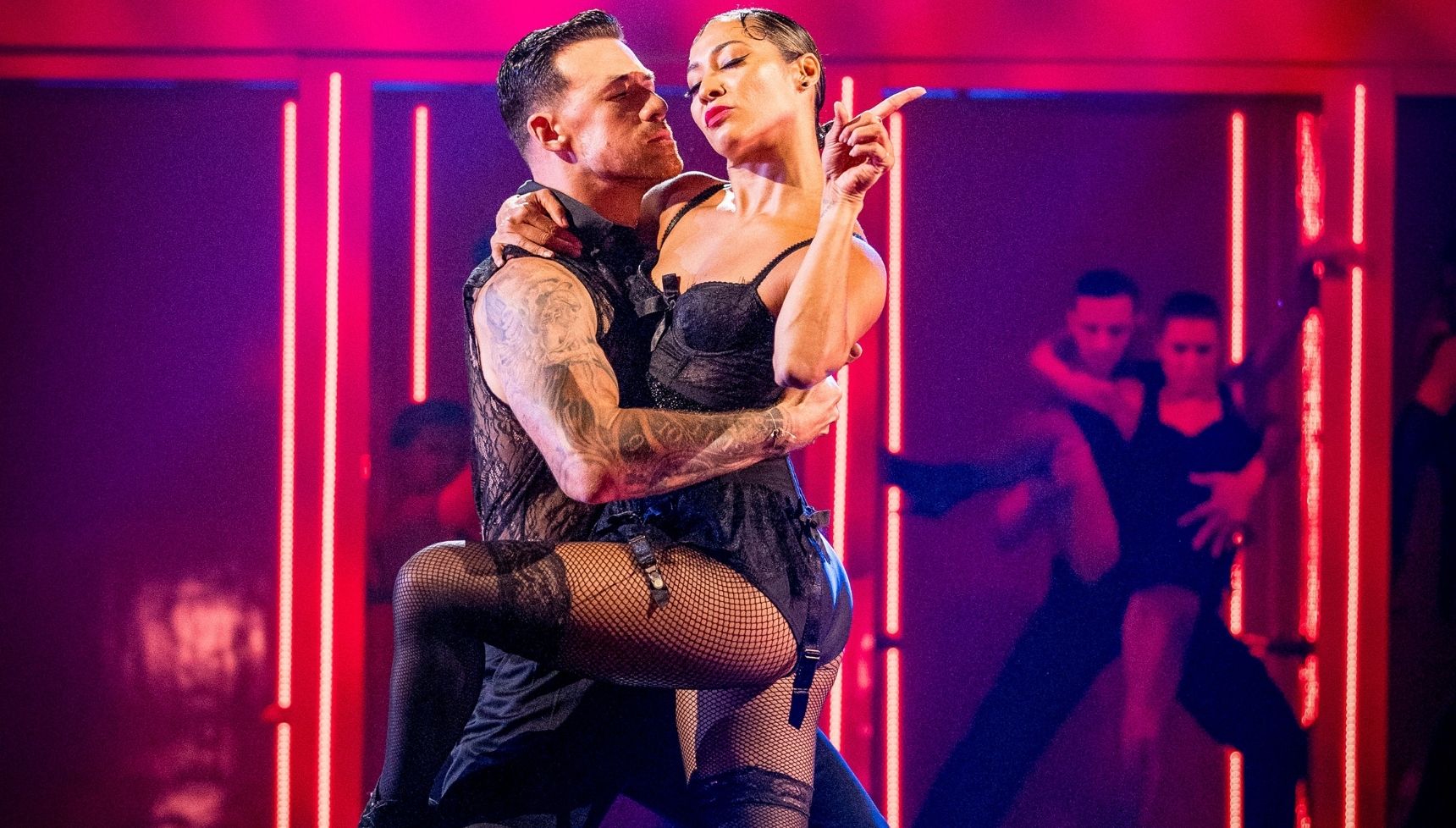 Strictly pros dancing to Chicago