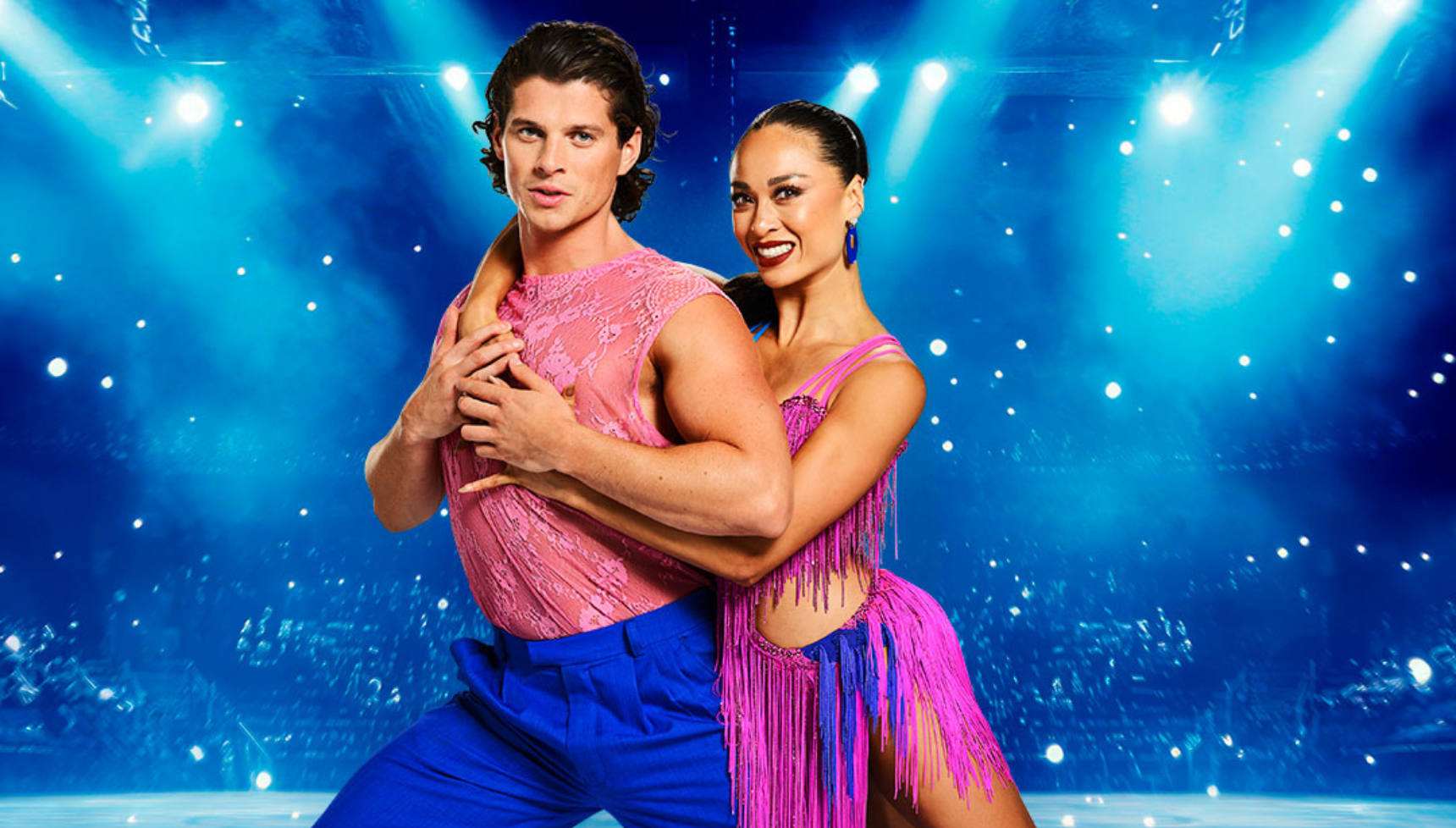 Lewis Cope and Katya Jones