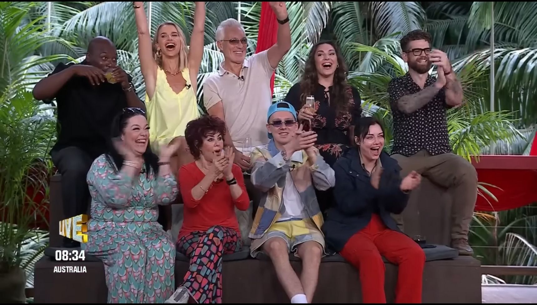 The cast of I'm A Celebrity 