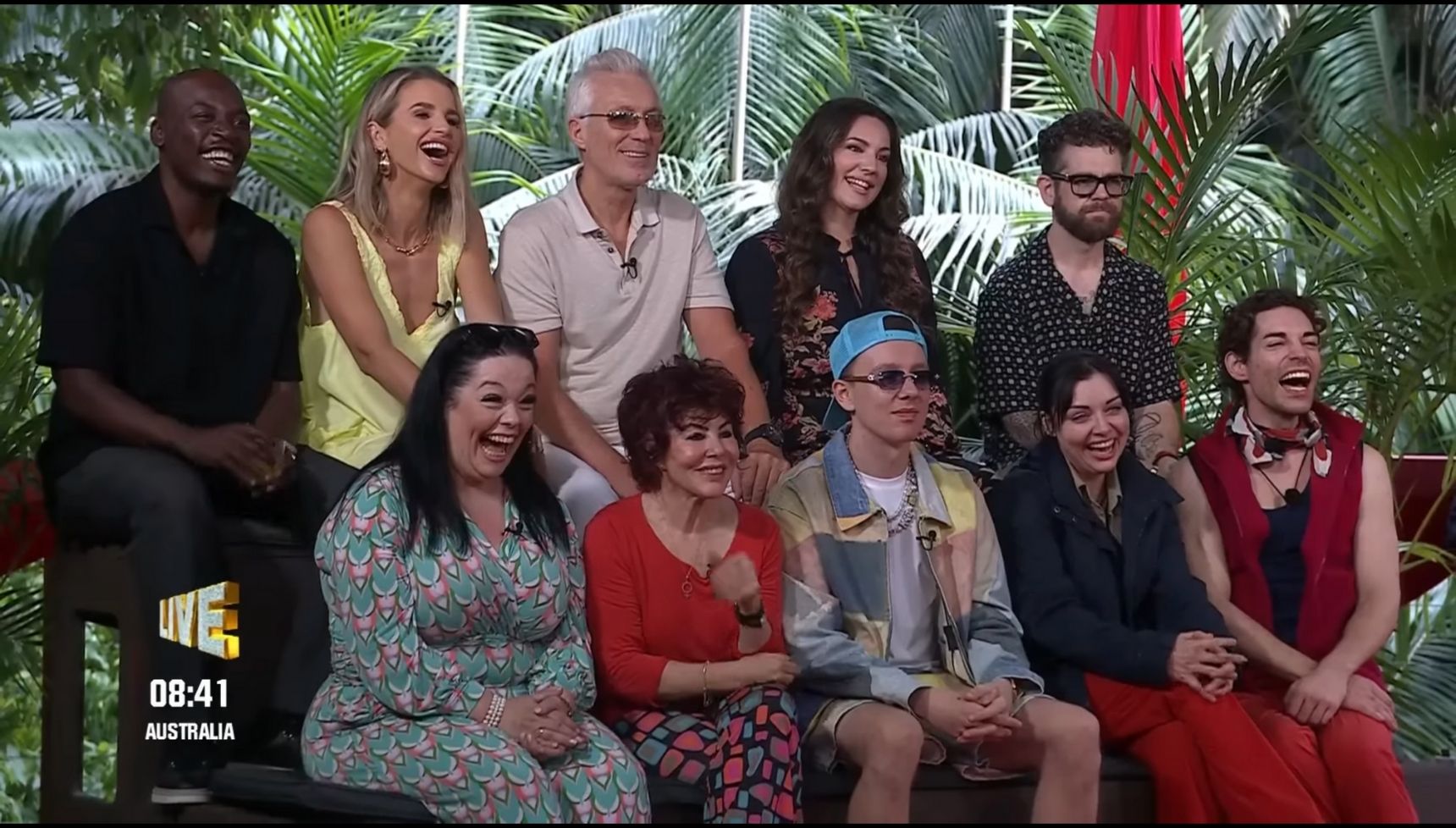 The cast of I'm A Celebrity 