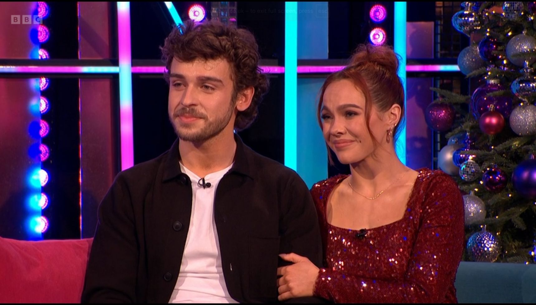 George Clarke and Alexis Warr on It Takes Two