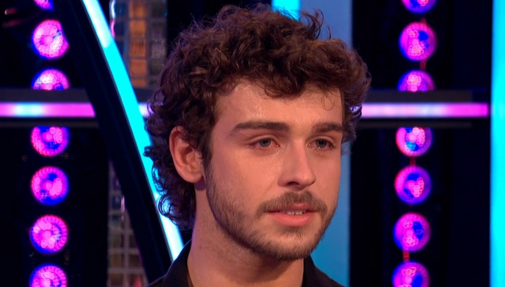 Strictly fans emotional as George Clarke tears up during last It Takes Two before the final