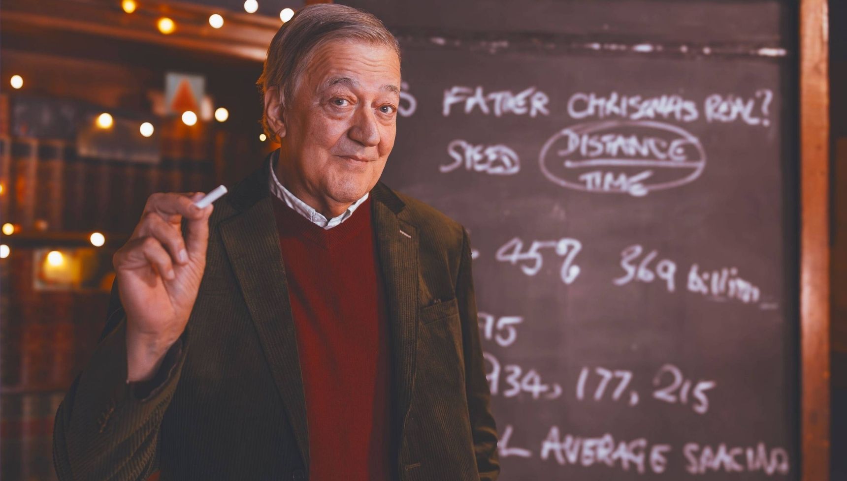 Stephen Fry in Dear Father Christmas 
