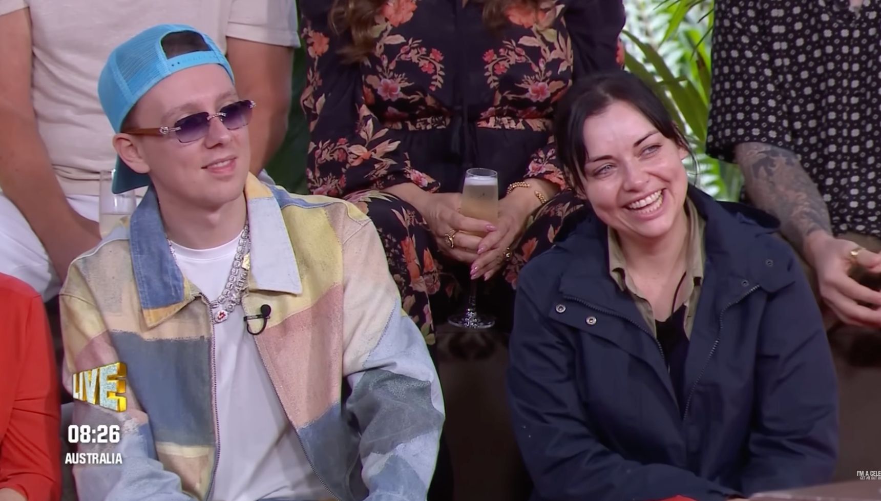 Aitch leans away from Shona McGarty