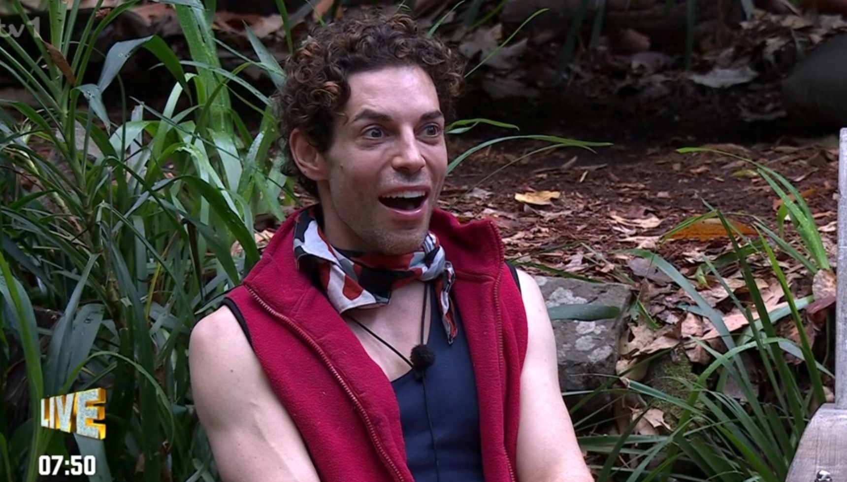 Tom on I'm A Celebrity