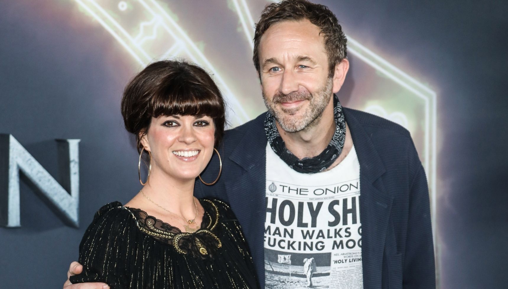 Dawn O'Porter and Chris O'Dowd red carpet