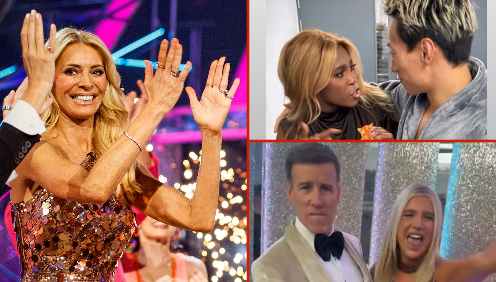 Strictly host Tess Daly parties with cast, crew and daughter Phoebe at boozy series wrap party