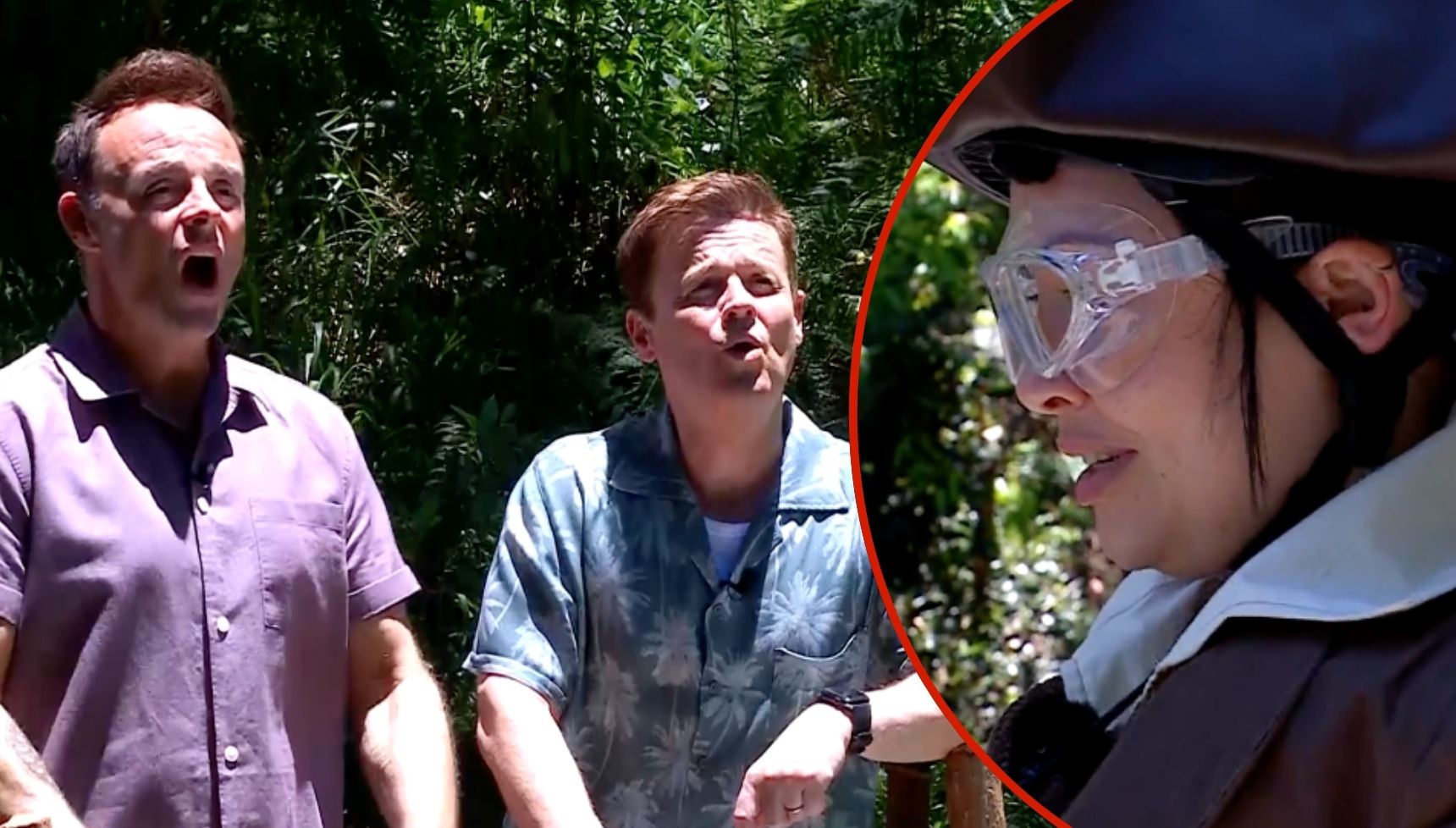 Shona McGarty suspended 100 feet in the air in tonight's trial as I'm A Celebrity fans rejoice: 'Finally!'