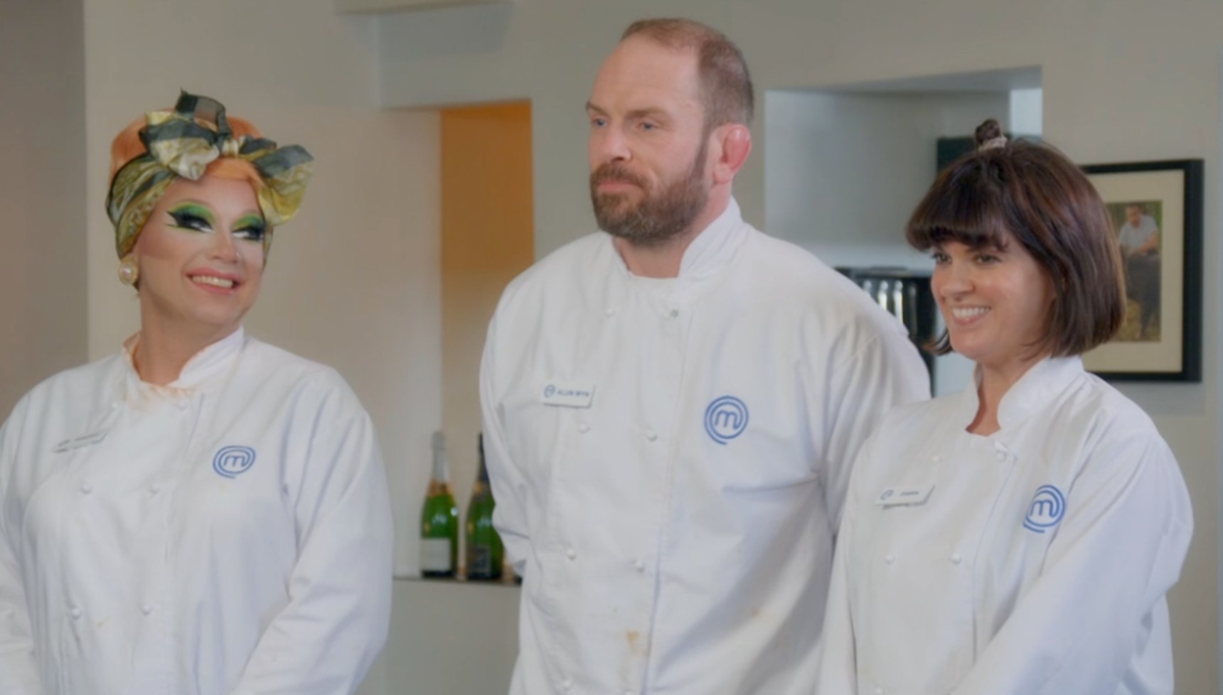 Ginger Johnson, Alun Wyn Jones, Dawn O'Porter in Celebrity Masterchef 2025