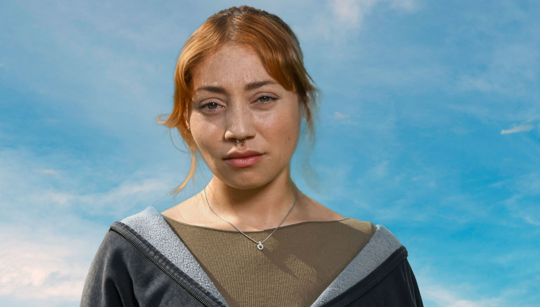 Oriana Charles as Ashley Simms in Death in Paradise Christmas special 2025