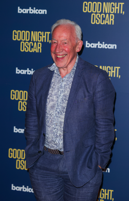 Simon Callow smiling