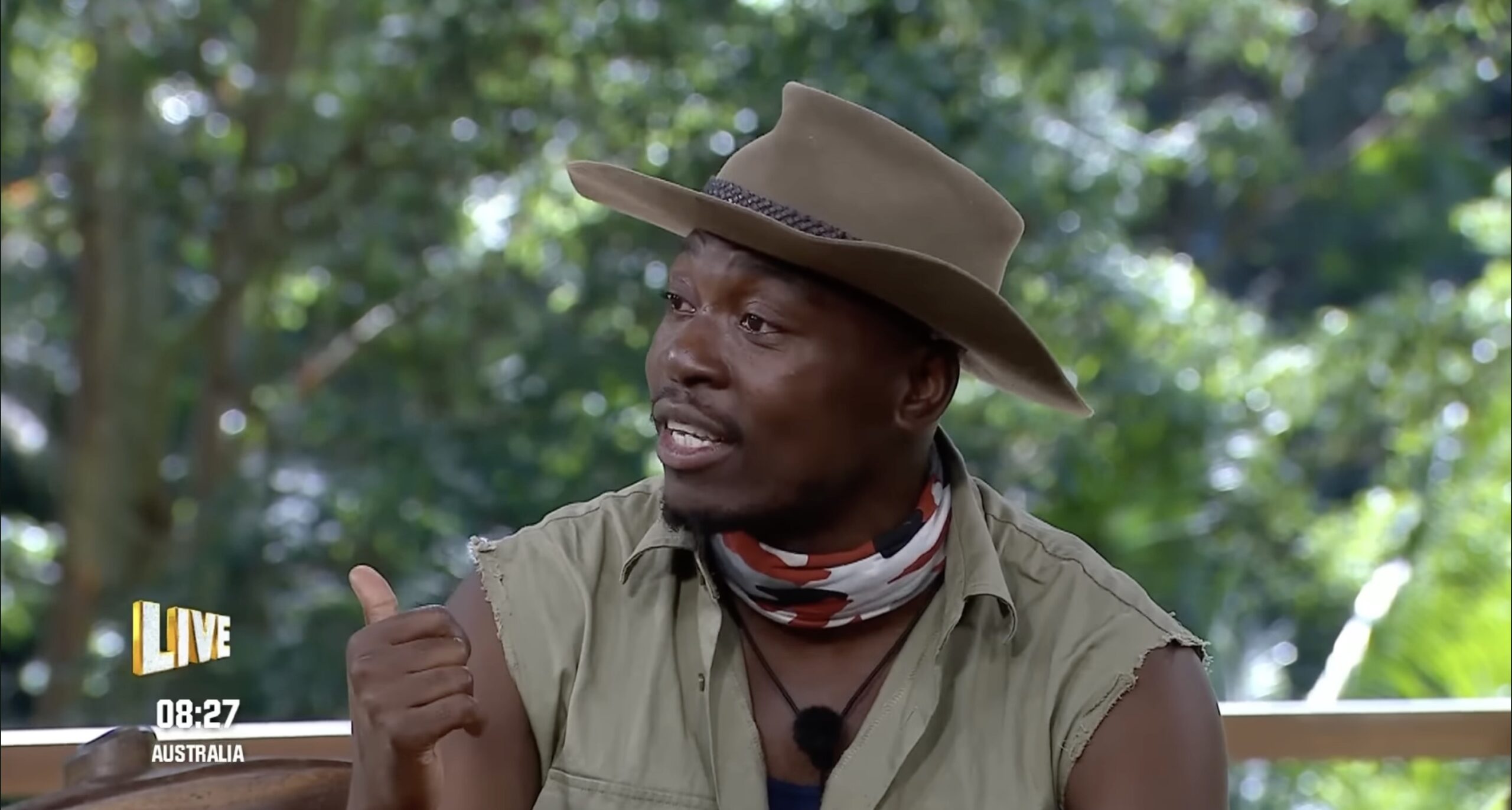 Eddie Kadi on I'm A Celebrity