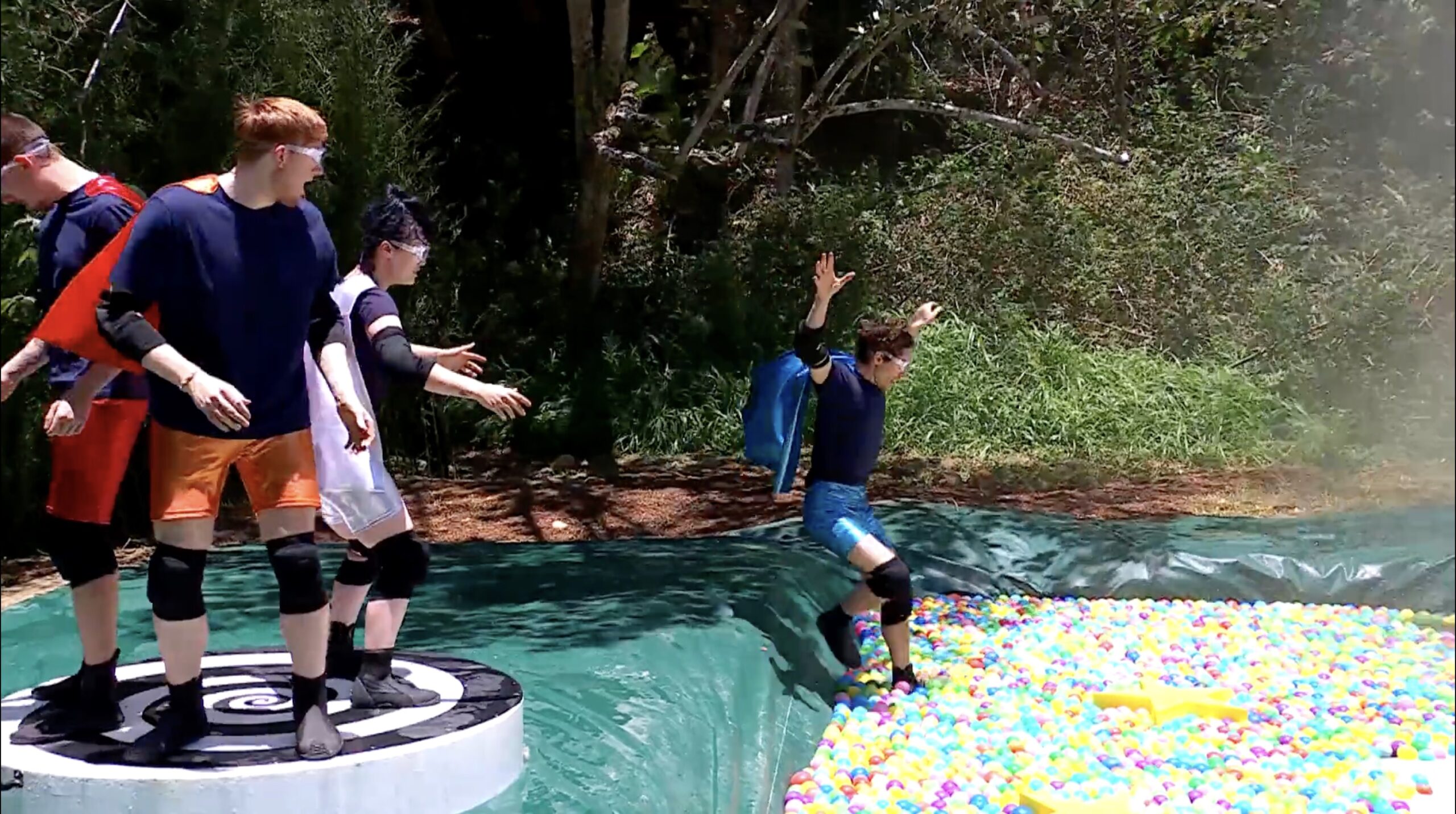 I'm A Celebrity Cyclone challenge