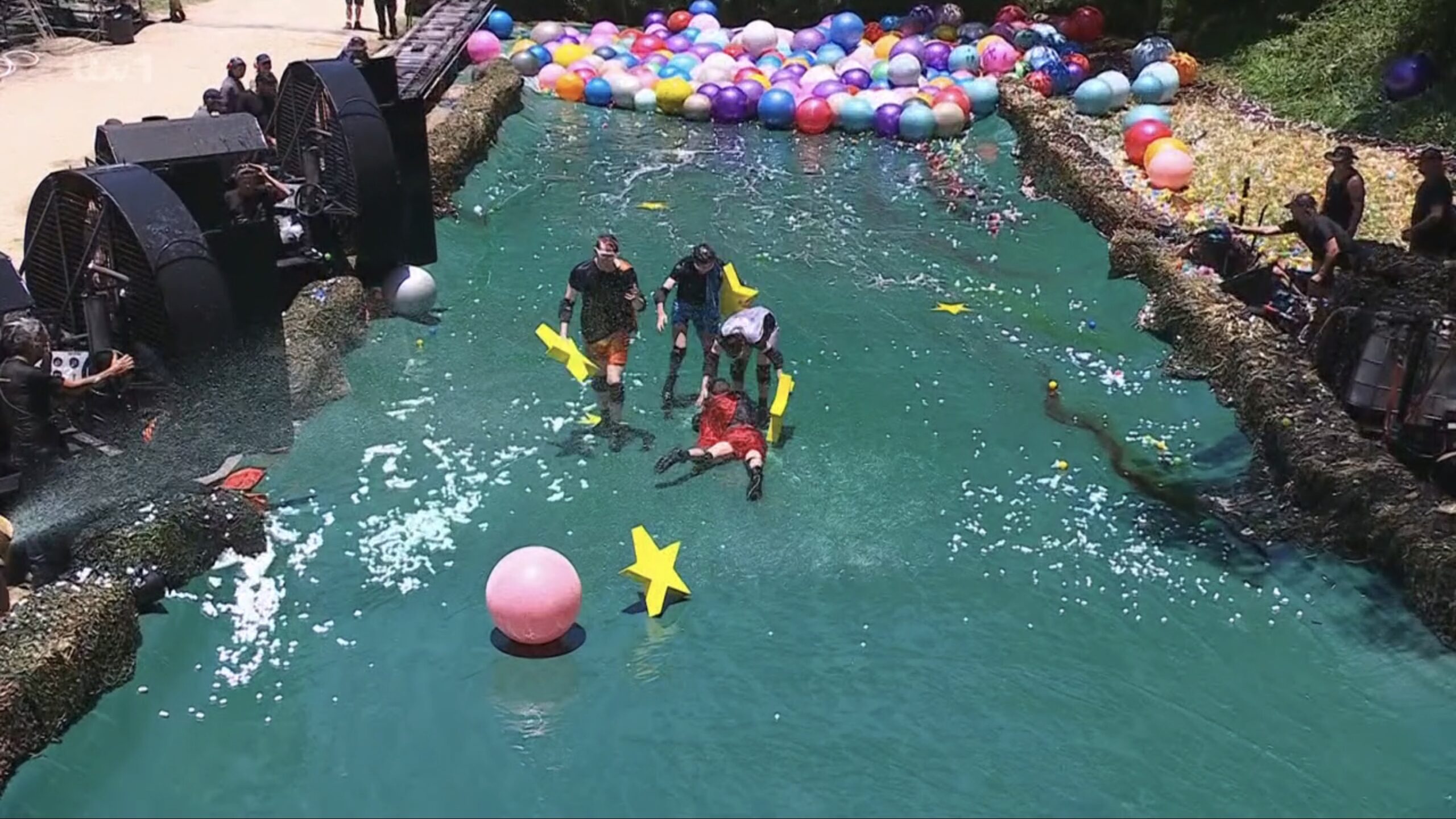 Celebrity Cyclone challenge