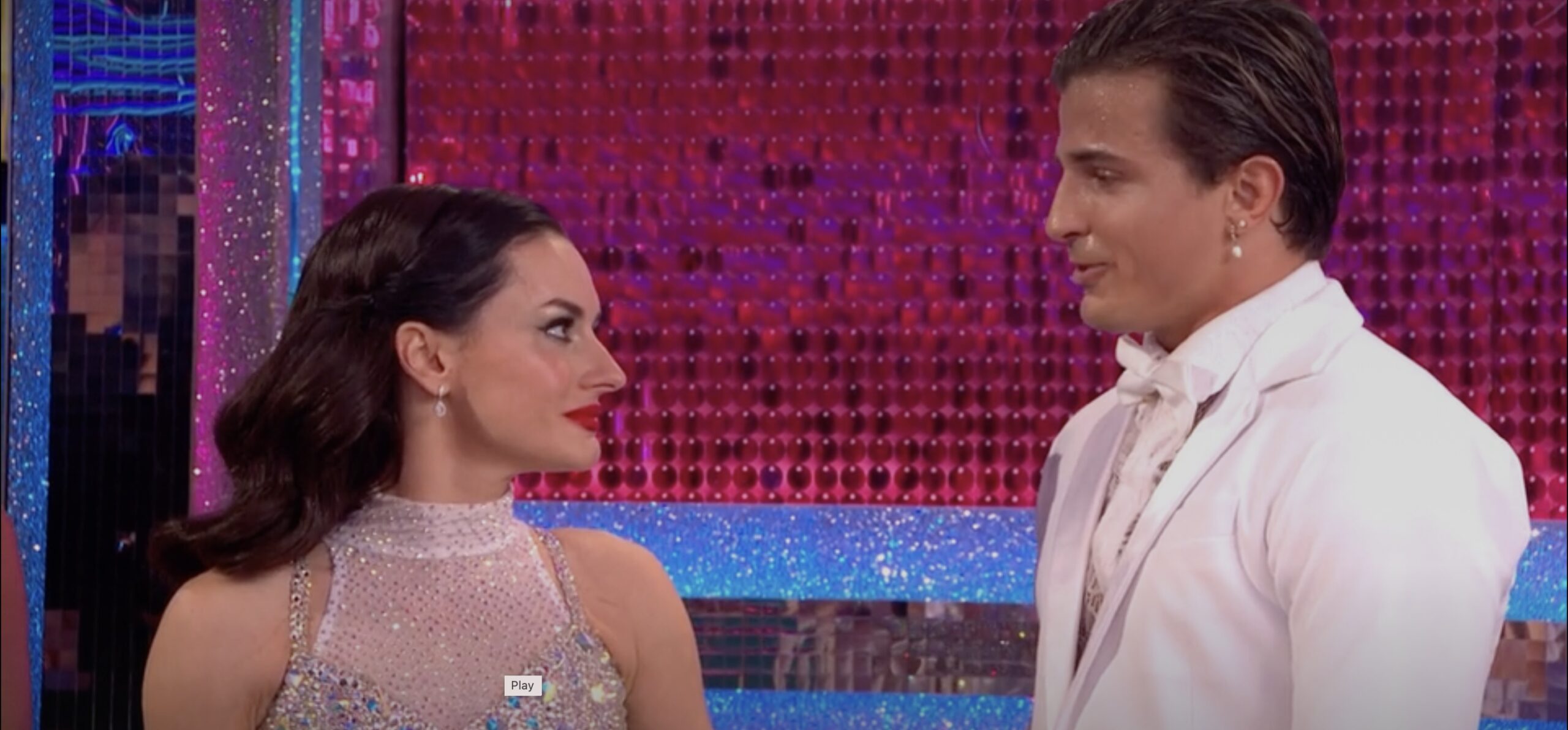 Amber Davies and Nikita Kuzmin on Strictly