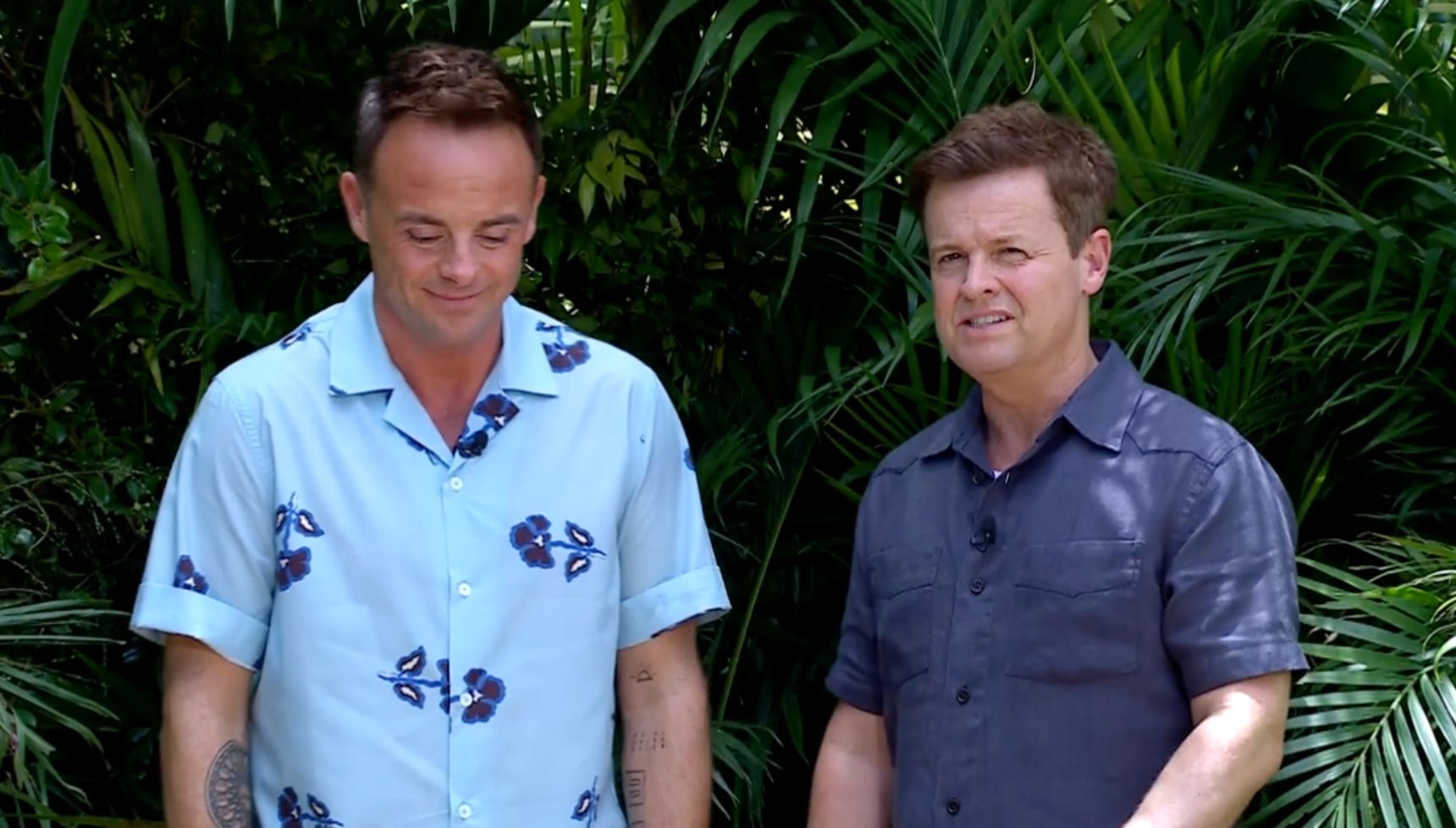 Ant and Dec at the trial area