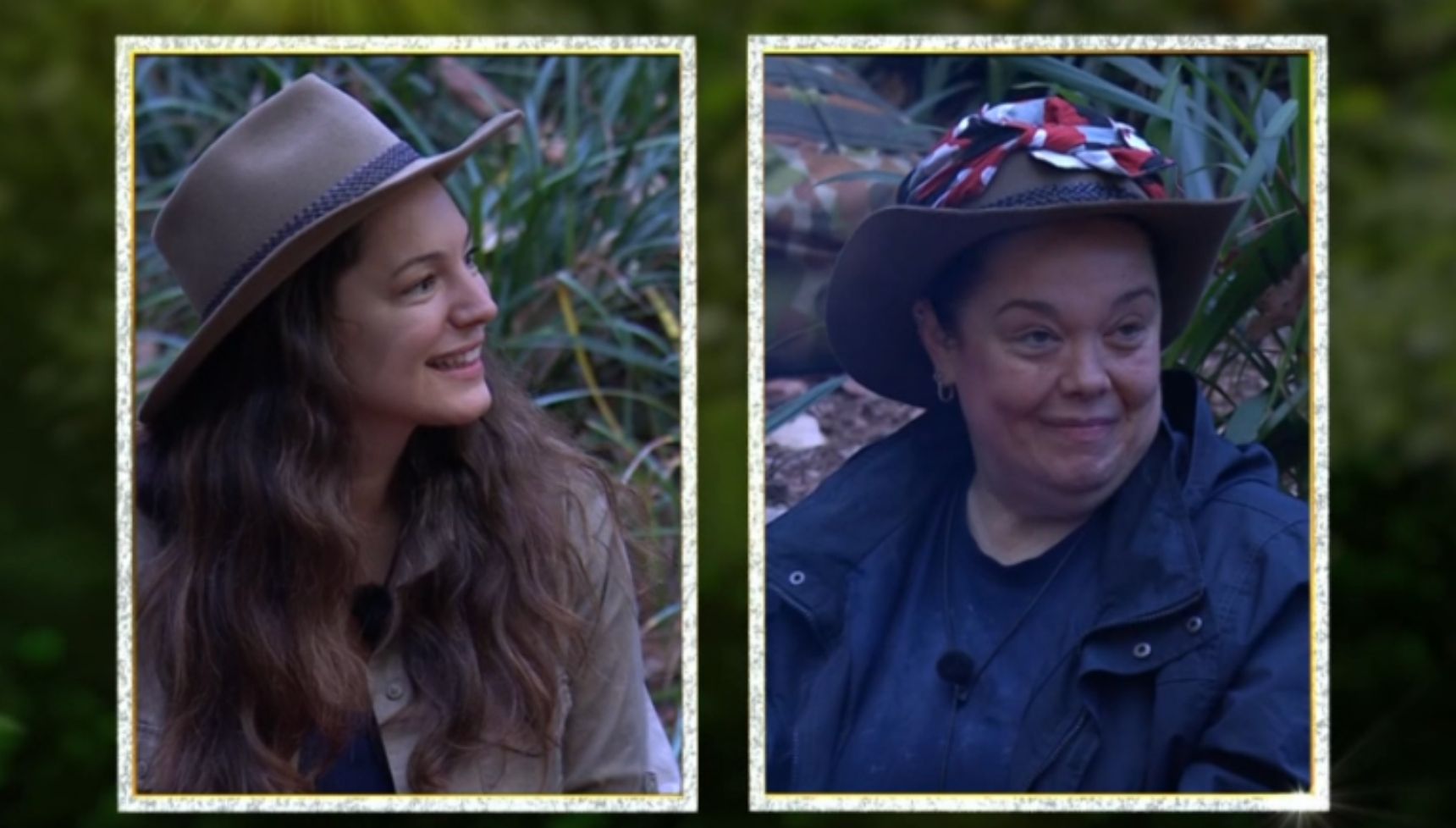 Kelly and Lisa in the bottom-two on I'm A Celebrity