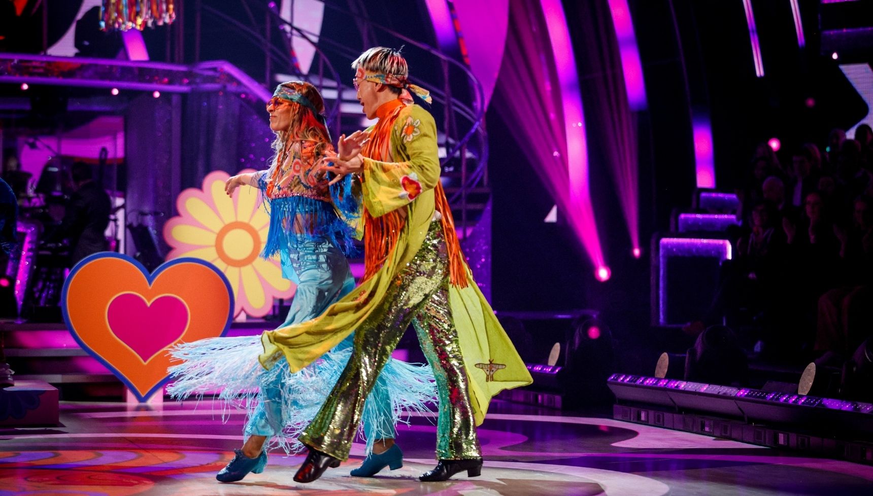 Karen Carney dancing on Strictly