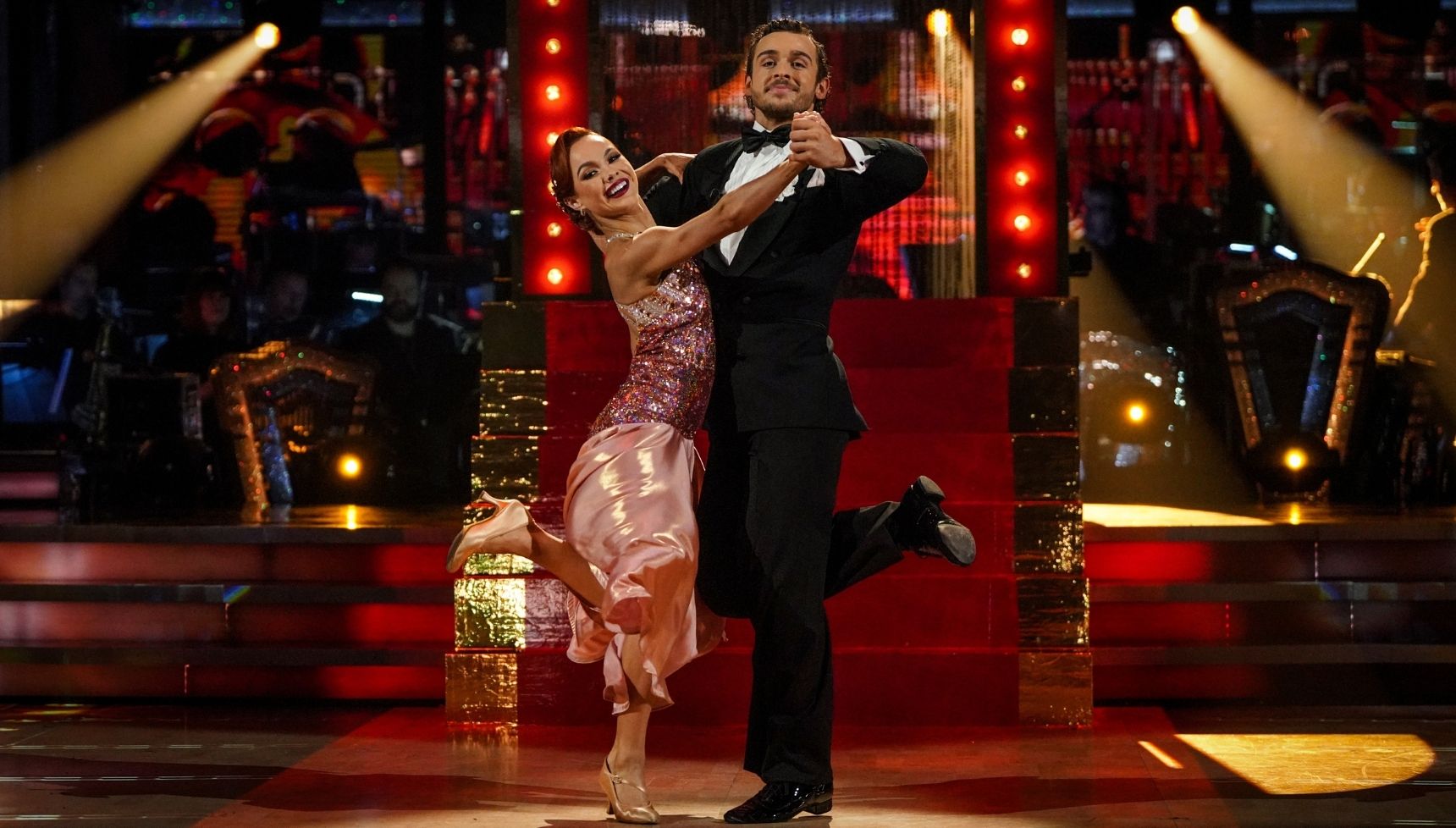 George Clarke dancing on Strictly