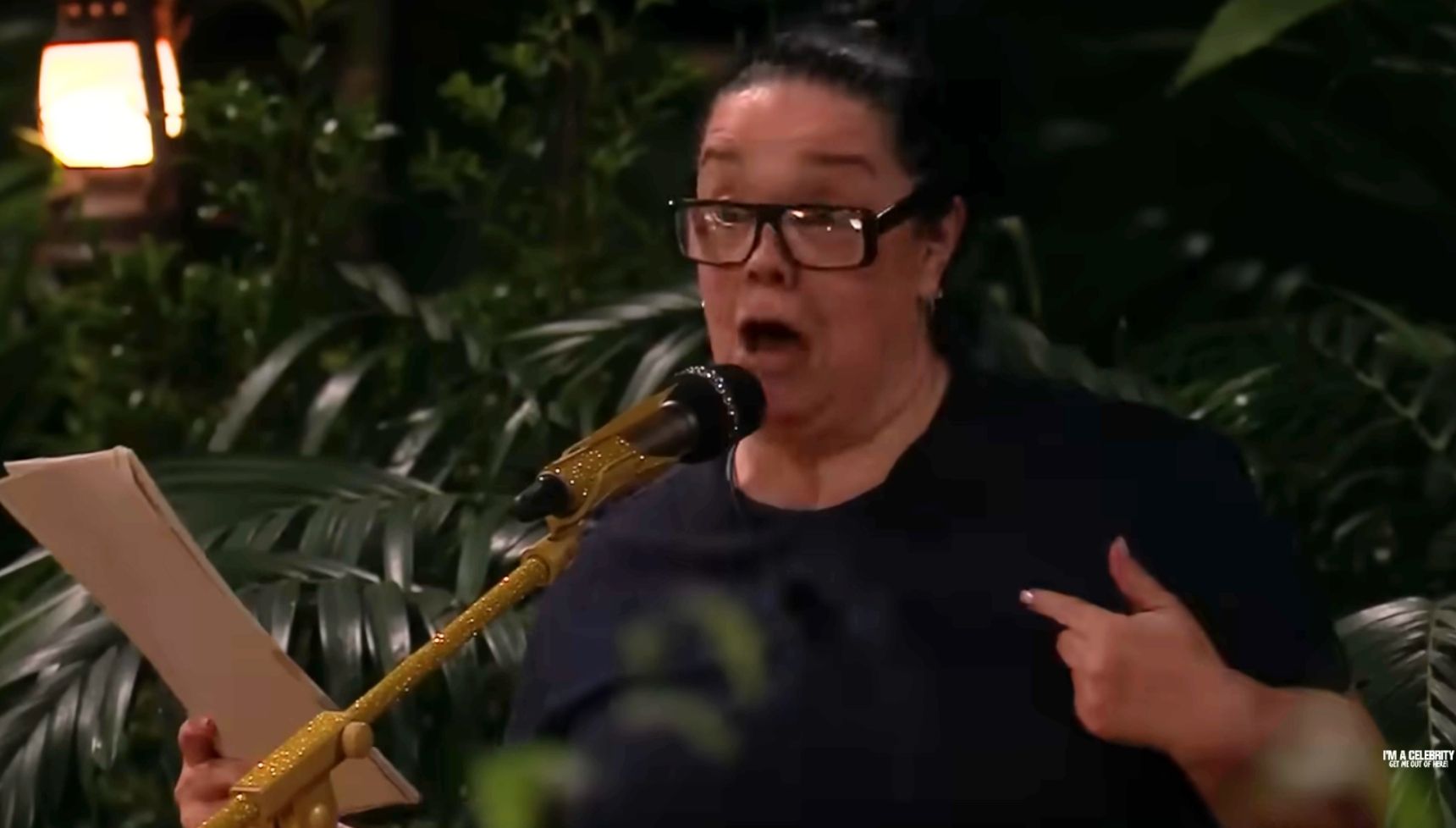 Lisa on I'm A Celebrity 