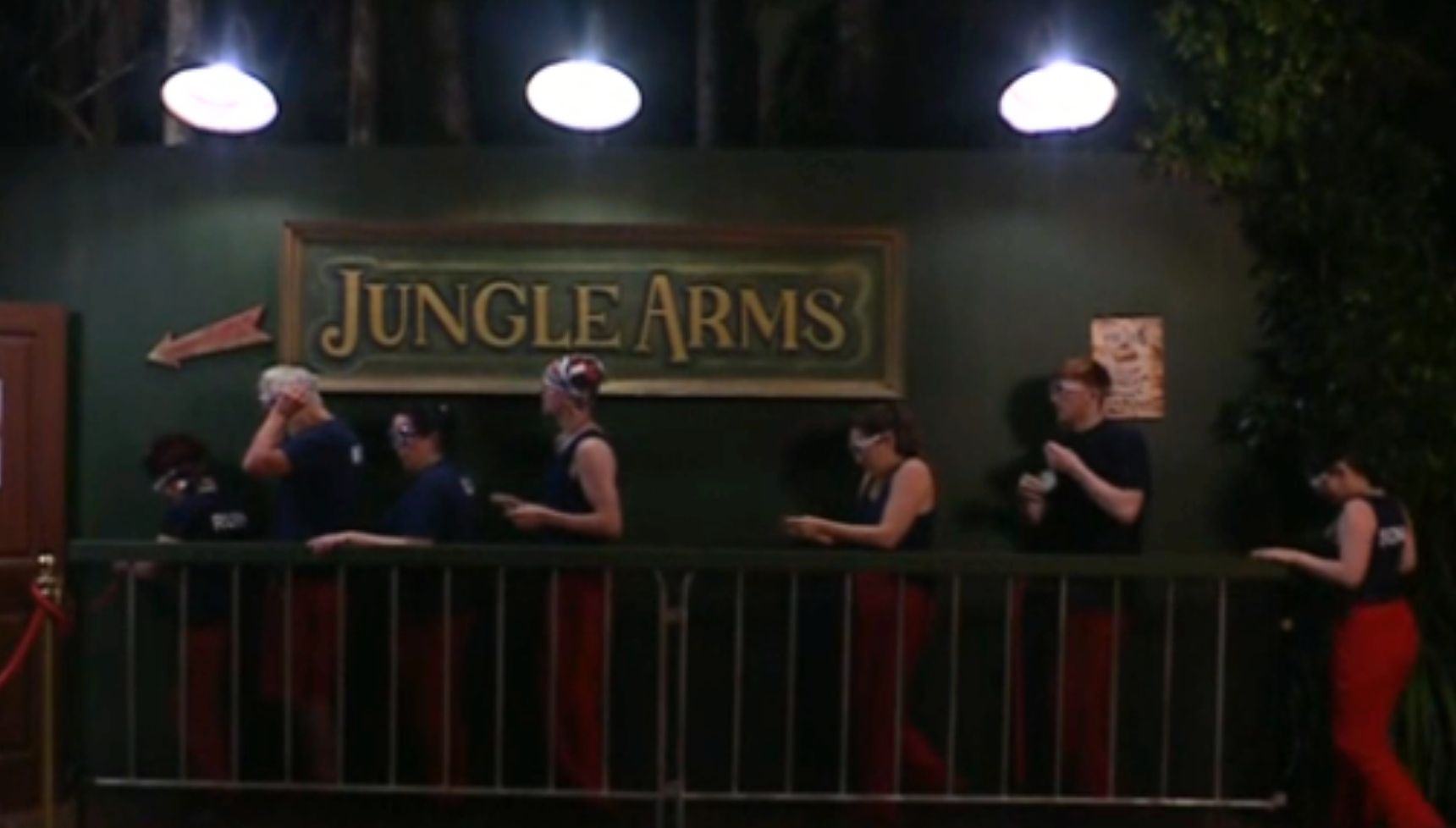 Jungle Arms on I'm A Celebrity