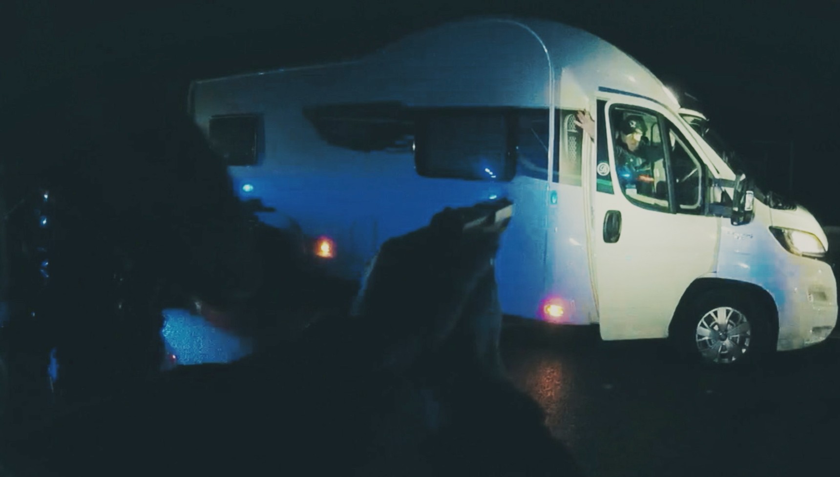 The moment police arrested Stephen Alderton