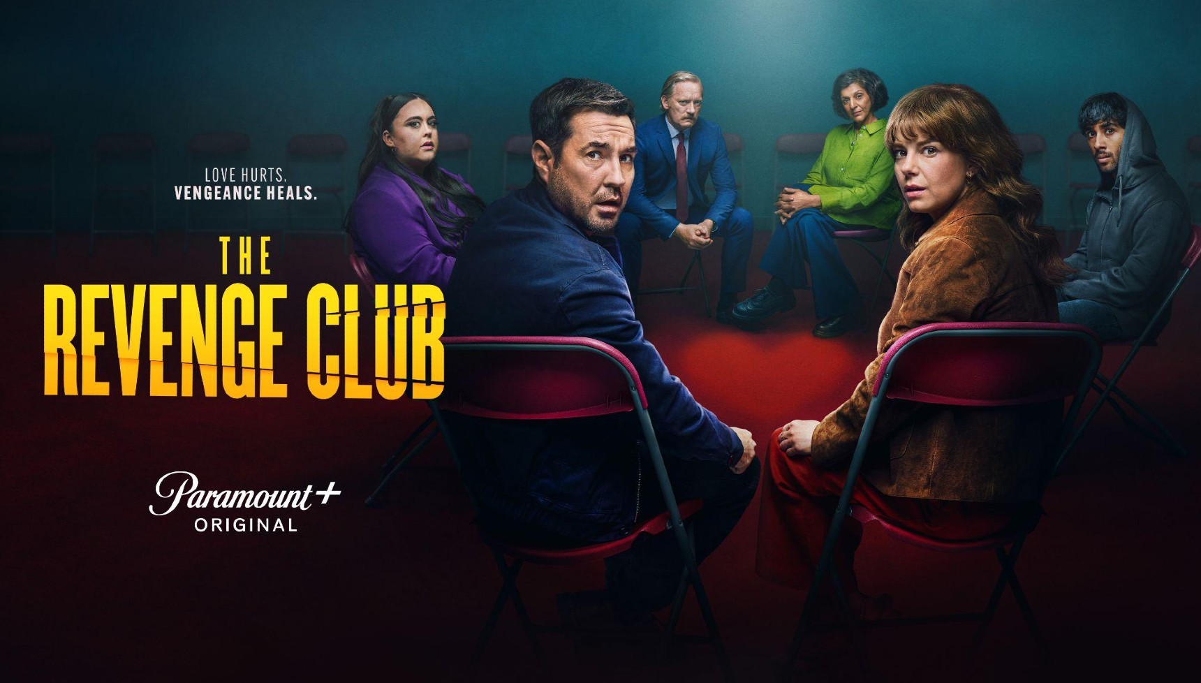 The Revenge Club promo shot on Paramount+