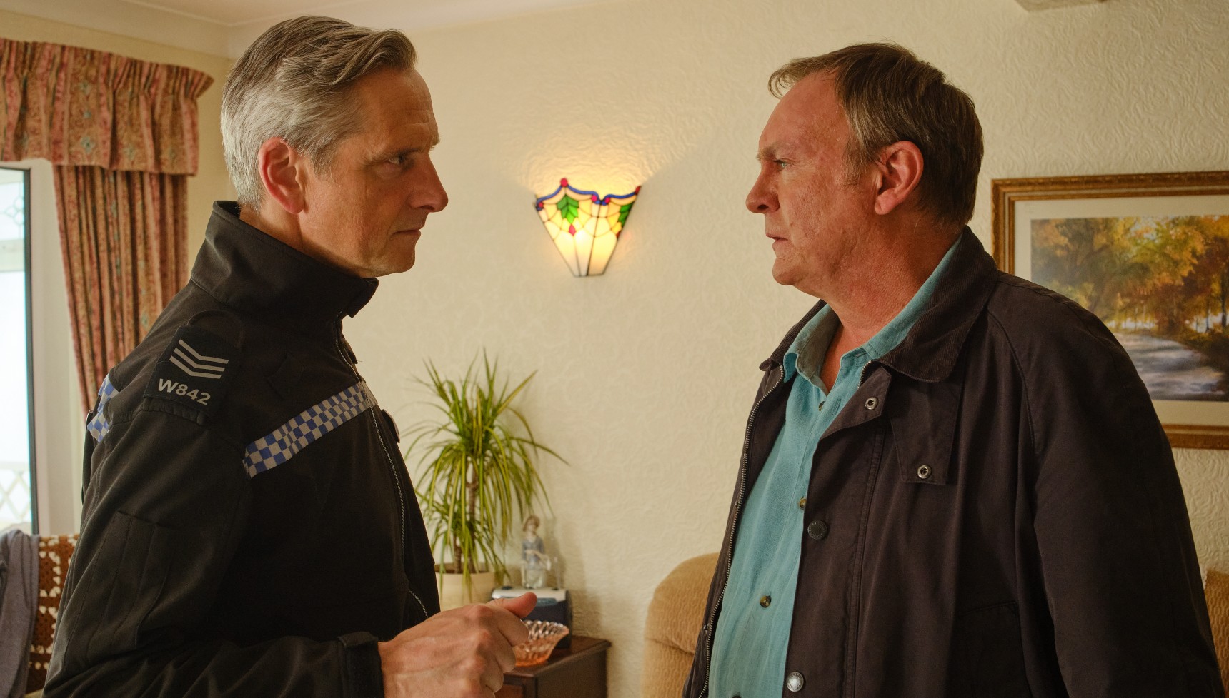 Sergeant Mackie and Jack Radcliffe in After the Flood