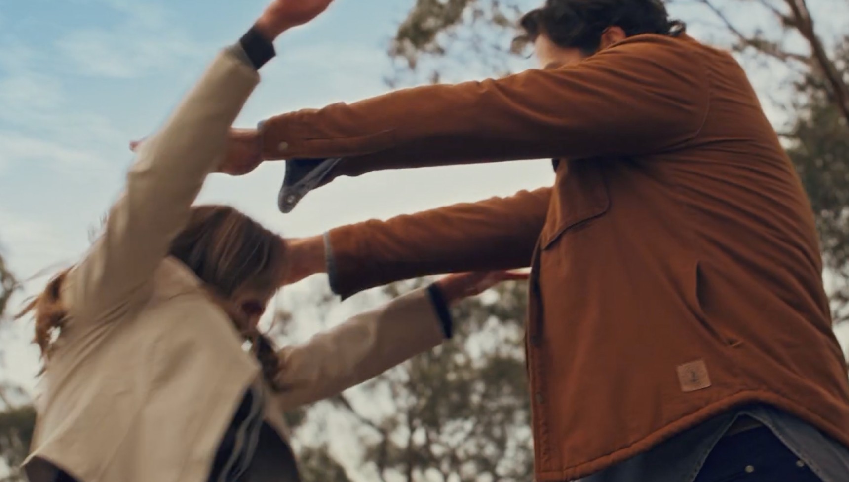 Simon pushed Claire over a cliff