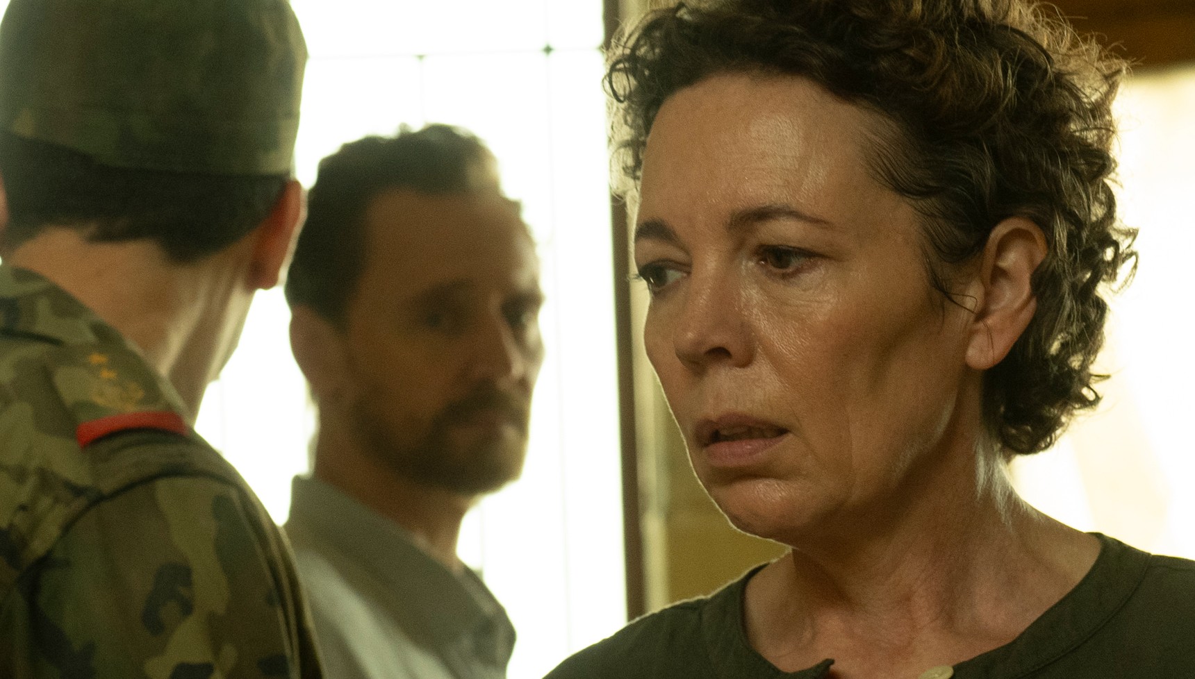 Olivia Colman as Angela Burr in The Night Manager