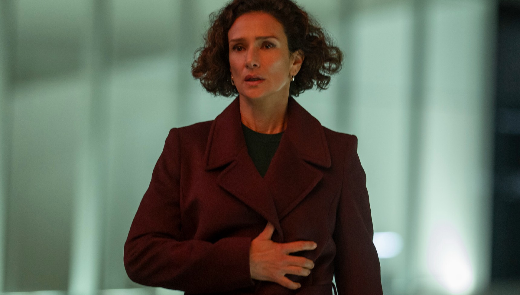 Indira Varma as Mayra in The Night Manager