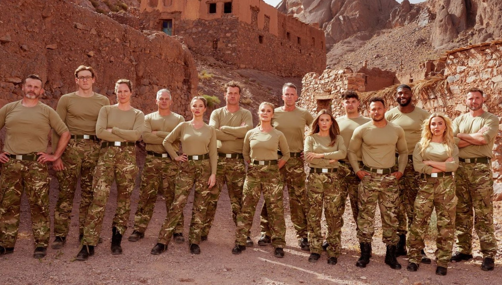 The full lineup for Celebrity SAS: Who Dares Wins North Africa