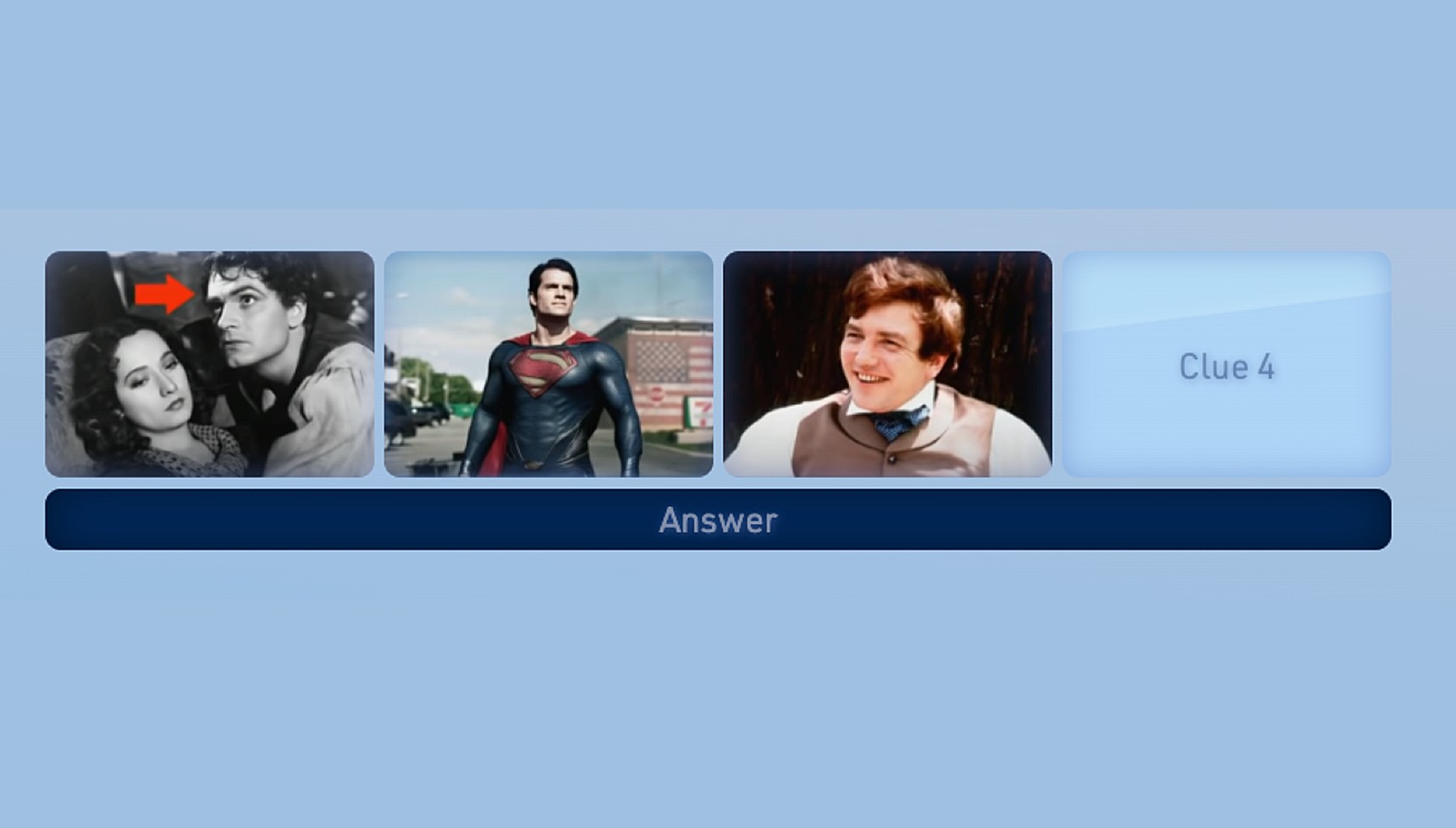 Heathcliffe, Henry Cavill's Superman, and Tom Jones in an Only Connect question