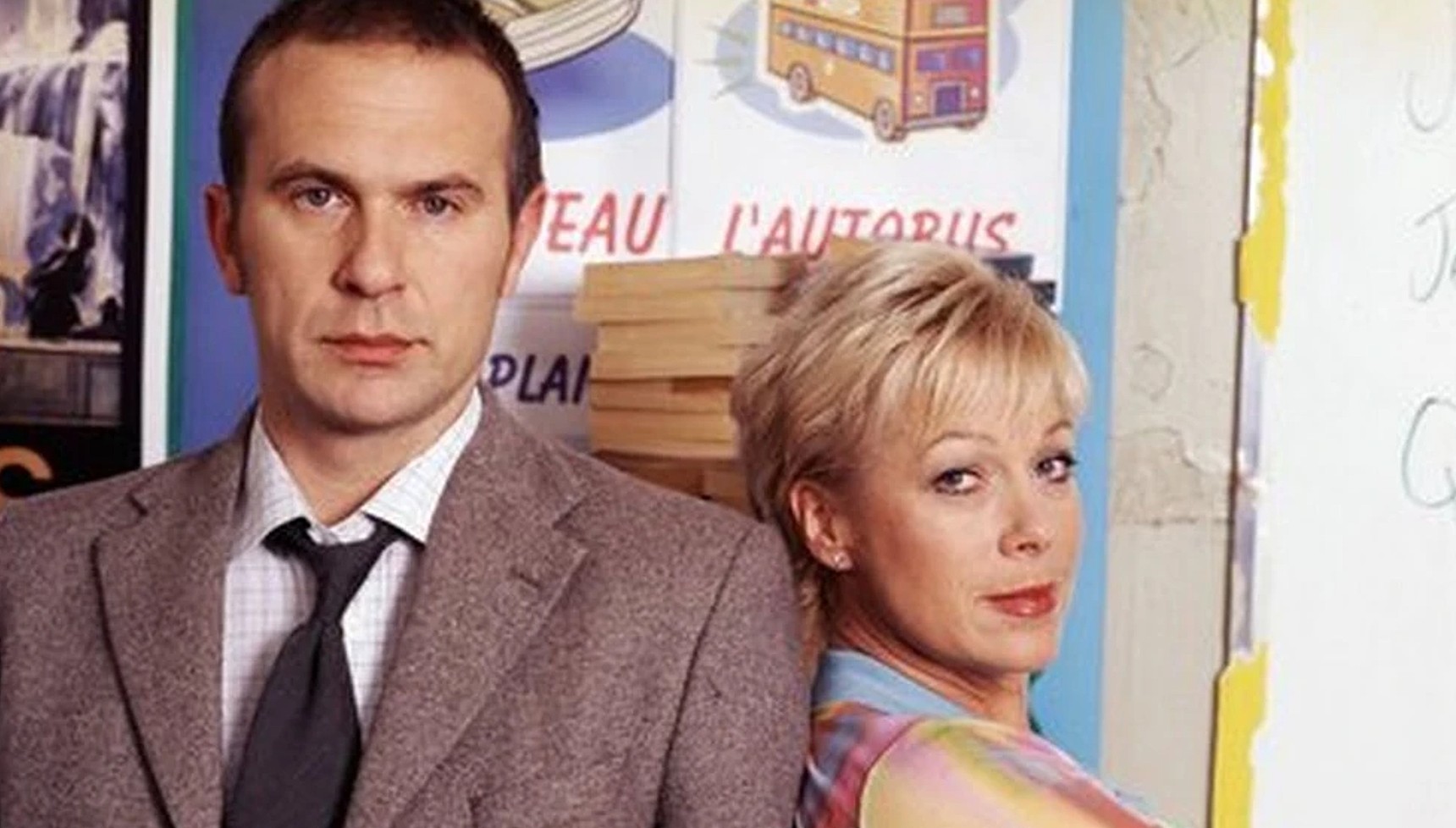 Jack Rimmer and Steph Haydock in the original Waterloo Road series
