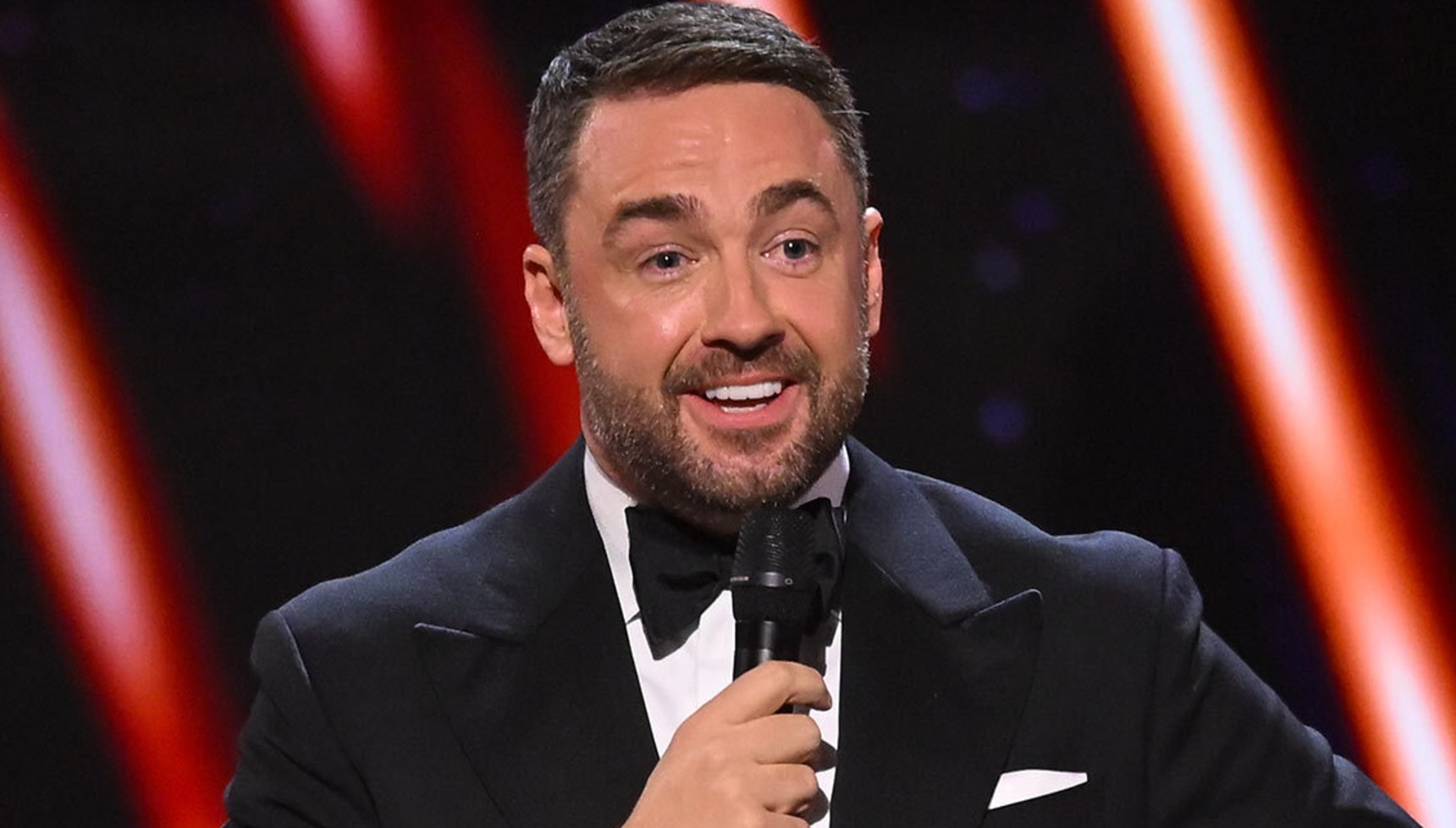 Jason Manford hosting the Royal Variety Performance