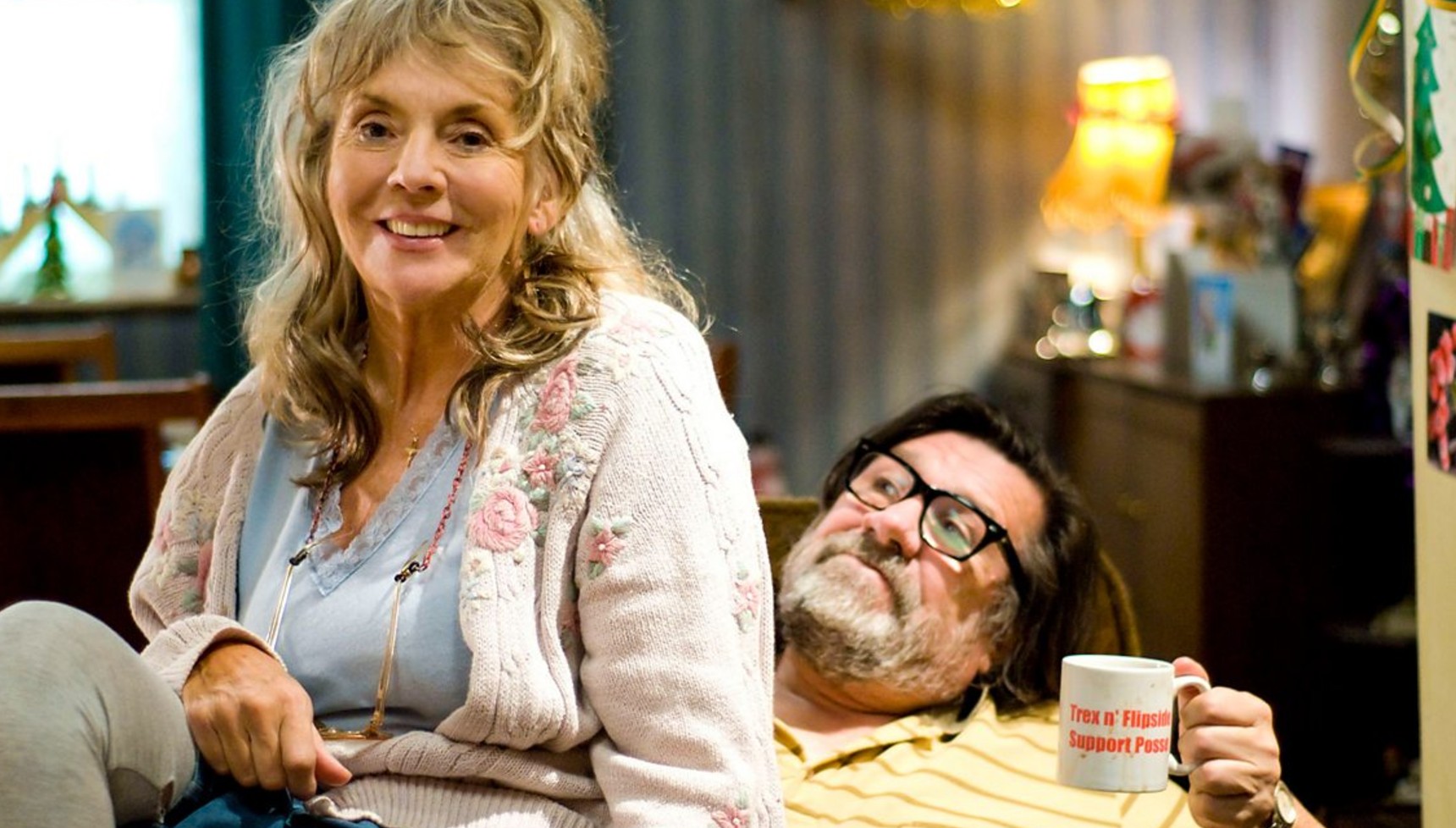 Barbara and Jim in The Royle Family