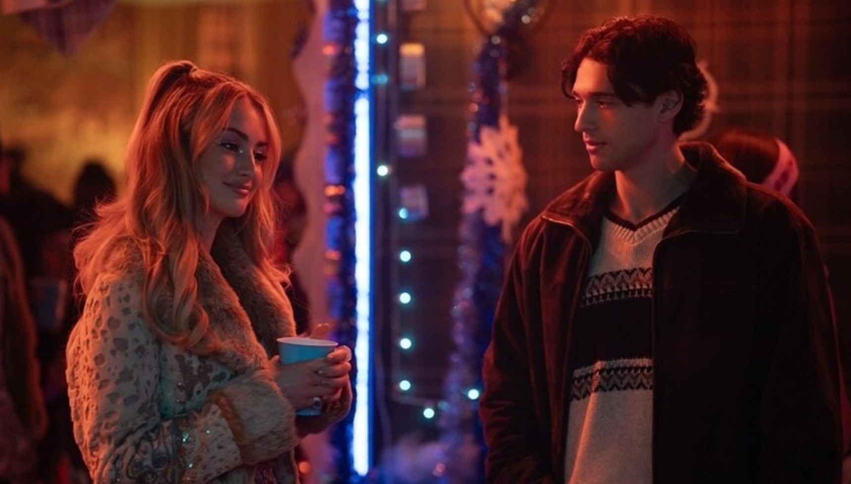 Grace Van Patten and Spencer House in Tell Me Lies season 3